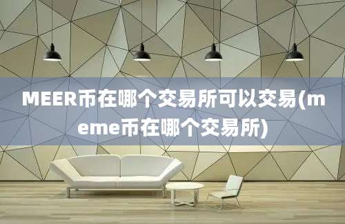 MEER币在哪个交易所可以交易(meme币在哪个交易所)