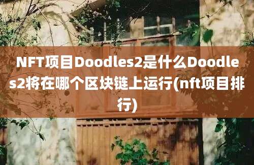 NFT项目Doodles2是什么Doodles2将在哪个区块链上运行(nft项目排行)