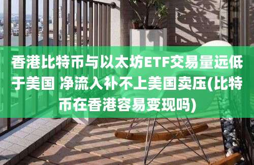 香港比特币与以太坊ETF交易量远低于美国 净流入补不上美国卖压(比特币在香港容易变现吗)