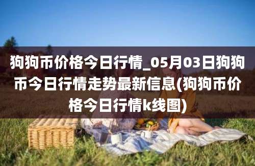 狗狗币价格今日行情_05月03日狗狗币今日行情走势最新信息(狗狗币价格今日行情k线图)