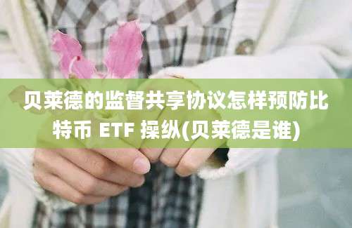 贝莱德的监督共享协议怎样预防比特币 ETF 操纵(贝莱德是谁)