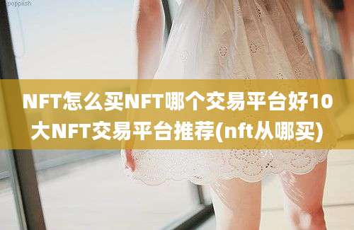 NFT怎么买NFT哪个交易平台好10大NFT交易平台推荐(nft从哪买)