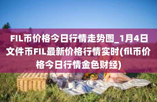 FIL币价格今日行情走势图_1月4日文件币FIL最新价格行情实时(fil币价格今日行情金色财经)