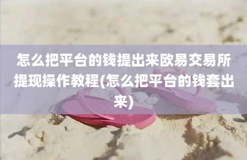 怎么把平台的钱提出来欧易交易所提现操作教程(怎么把平台的钱套出来)