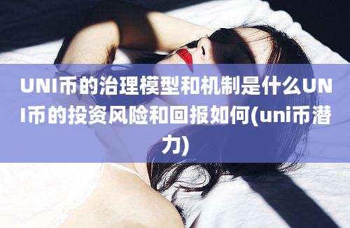 UNI币的治理模型和机制是什么UNI币的投资风险和回报如何(uni币潜力)