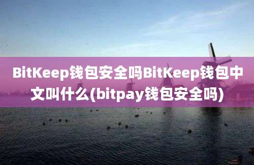 BitKeep钱包安全吗BitKeep钱包中文叫什么(bitpay钱包安全吗)