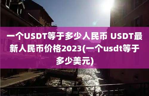 一个USDT等于多少人民币 USDT最新人民币价格2023(一个usdt等于多少美元)