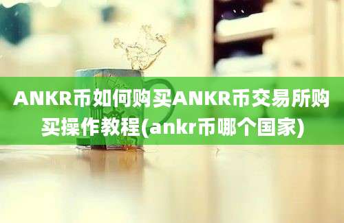 ANKR币如何购买ANKR币交易所购买操作教程(ankr币哪个国家)