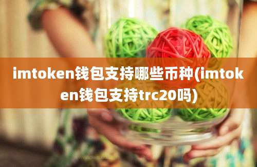 imtoken钱包支持哪些币种(imtoken钱包支持trc20吗)