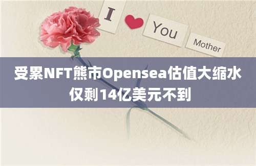 受累NFT熊市Opensea估值大缩水 仅剩14亿美元不到