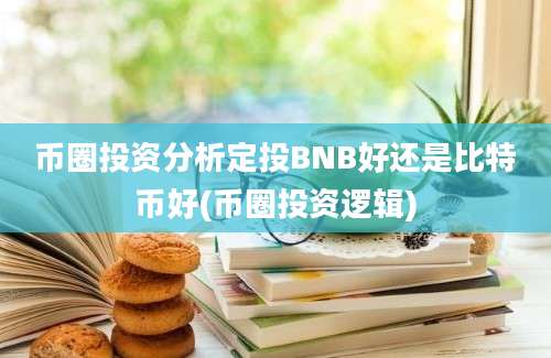 币圈投资分析定投BNB好还是比特币好(币圈投资逻辑)