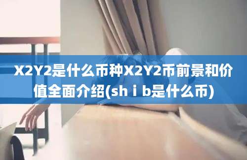 X2Y2是什么币种X2Y2币前景和价值全面介绍(shⅰb是什么币)