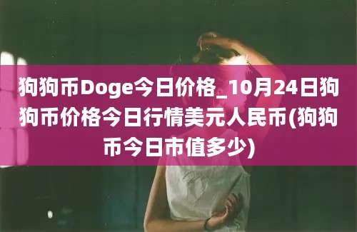 狗狗币Doge今日价格_10月24日狗狗币价格今日行情美元人民币(狗狗币今日市值多少)