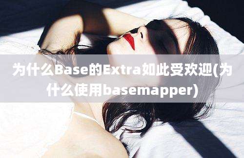 为什么Base的Extra如此受欢迎(为什么使用basemapper)