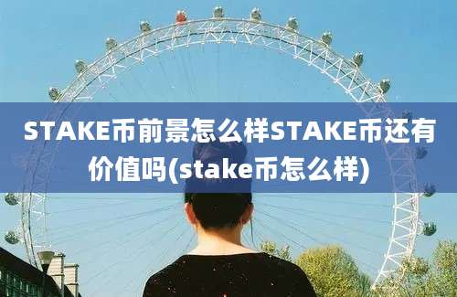 STAKE币前景怎么样STAKE币还有价值吗(stake币怎么样)