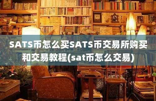 SATS币怎么买SATS币交易所购买和交易教程(sat币怎么交易)