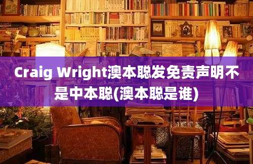 Craig Wright澳本聪发免责声明不是中本聪(澳本聪是谁)