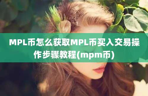 MPL币怎么获取MPL币买入交易操作步骤教程(mpm币)