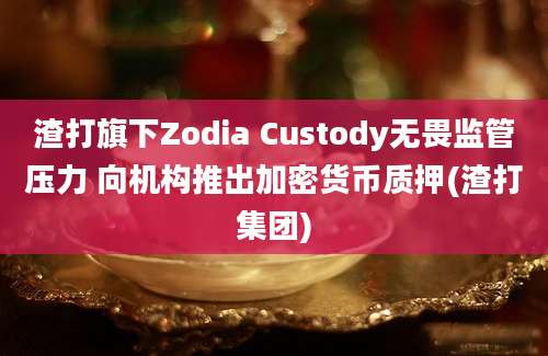 渣打旗下Zodia Custody无畏监管压力 向机构推出加密货币质押(渣打集团)