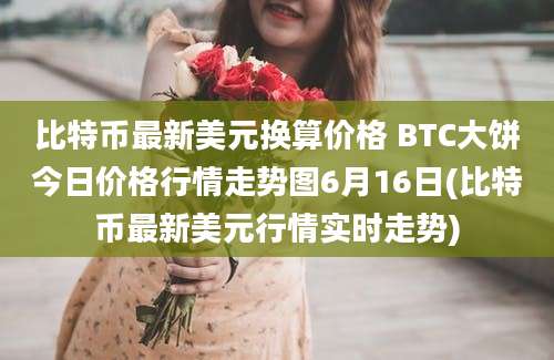 比特币最新美元换算价格 BTC大饼今日价格行情走势图6月16日(比特币最新美元行情实时走势)