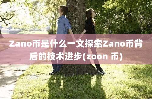 Zano币是什么一文探索Zano币背后的技术进步(zoon 币)