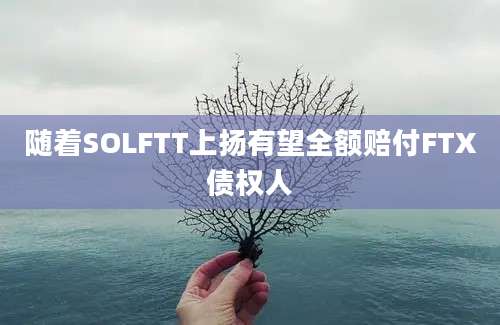 随着SOLFTT上扬有望全额赔付FTX债权人