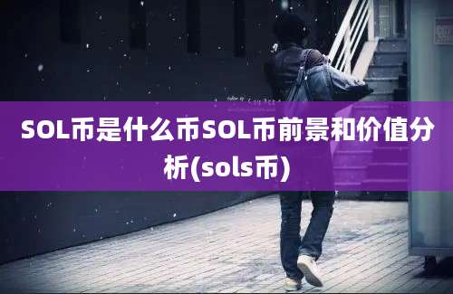 SOL币是什么币SOL币前景和价值分析(sols币)