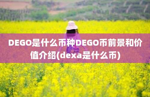 DEGO是什么币种DEGO币前景和价值介绍(dexa是什么币)