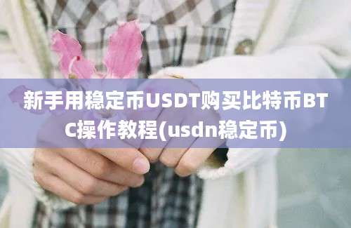 新手用稳定币USDT购买比特币BTC操作教程(usdn稳定币)