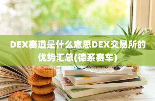 DEX赛道是什么意思DEX交易所的优势汇总(德系赛车)