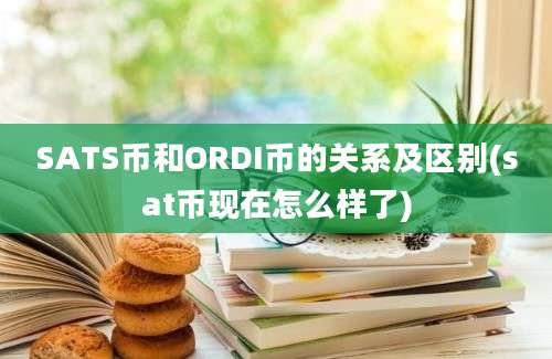 SATS币和ORDI币的关系及区别(sat币现在怎么样了)