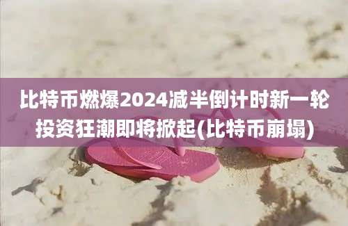 比特币燃爆2024减半倒计时新一轮投资狂潮即将掀起(比特币崩塌)