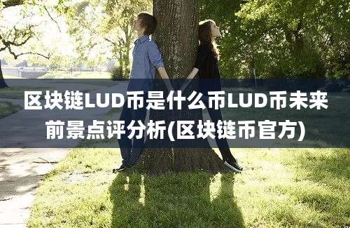 区块链LUD币是什么币LUD币未来前景点评分析(区块链币官方)