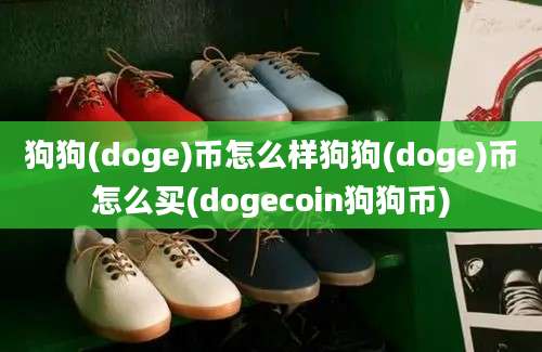 狗狗(doge)币怎么样狗狗(doge)币怎么买(dogecoin狗狗币)