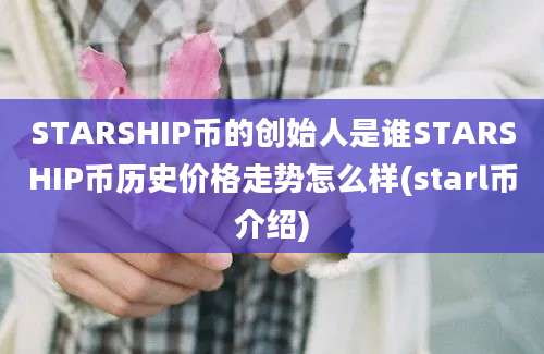 STARSHIP币的创始人是谁STARSHIP币历史价格走势怎么样(starl币介绍)