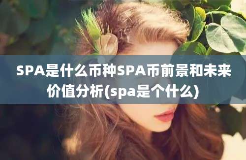 SPA是什么币种SPA币前景和未来价值分析(spa是个什么)