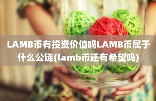 LAMB币有投资价值吗LAMB币属于什么公链(lamb币还有希望吗)