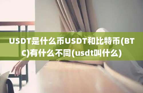 USDT是什么币USDT和比特币(BTC)有什么不同(usdt叫什么)