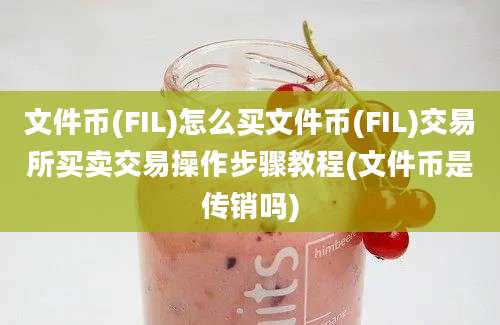 文件币(FIL)怎么买文件币(FIL)交易所买卖交易操作步骤教程(文件币是传销吗)