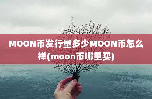 MOON币发行量多少MOON币怎么样(moon币哪里买)