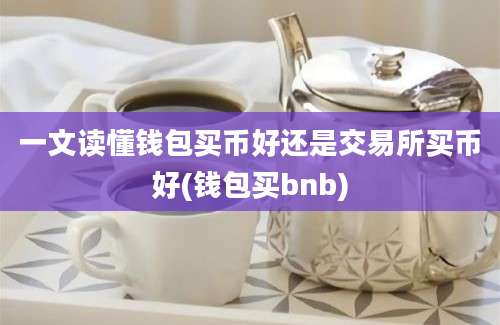 一文读懂钱包买币好还是交易所买币好(钱包买bnb)