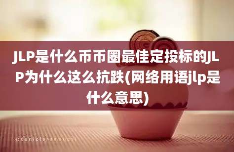 JLP是什么币币圈最佳定投标的JLP为什么这么抗跌(网络用语jlp是什么意思)