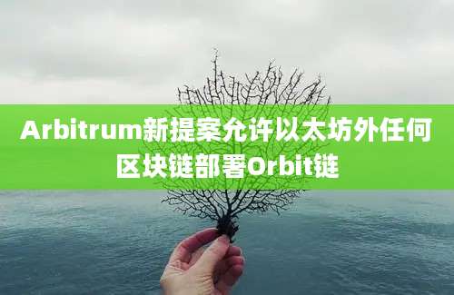 Arbitrum新提案允许以太坊外任何区块链部署Orbit链