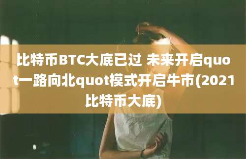 比特币BTC大底已过 未来开启quot一路向北quot模式开启牛市(2021比特币大底)