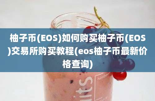 柚子币(EOS)如何购买柚子币(EOS)交易所购买教程(eos柚子币最新价格查询)