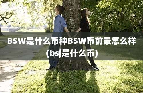 BSW是什么币种BSW币前景怎么样(bsj是什么币)