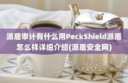 派盾审计有什么用PeckShield派盾怎么样详细介绍(派盾安全网)