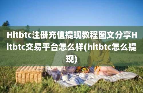 Hitbtc注册充值提现教程图文分享Hitbtc交易平台怎么样(hitbtc怎么提现)