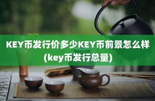 KEY币发行价多少KEY币前景怎么样(key币发行总量)