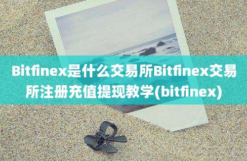 Bitfinex是什么交易所Bitfinex交易所注册充值提现教学(bitfinex)